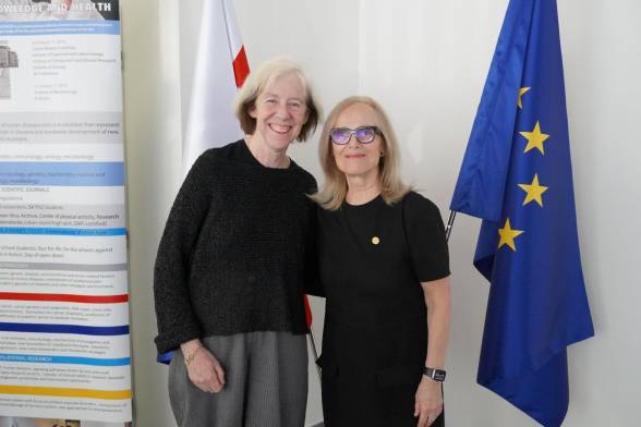 Director of prestigious EMBO organization, Fiona Watt supported Slovak science in Bratislava