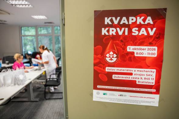 Jesenný mobilný odber krvi v SAV bol opäť úspešný